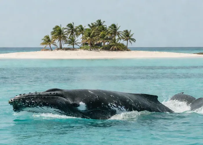 Samaná: Whale Watching and Cayo Levantado Full Day Tour whale watching Samaná